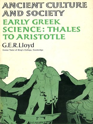 cover image of Early Greek Science